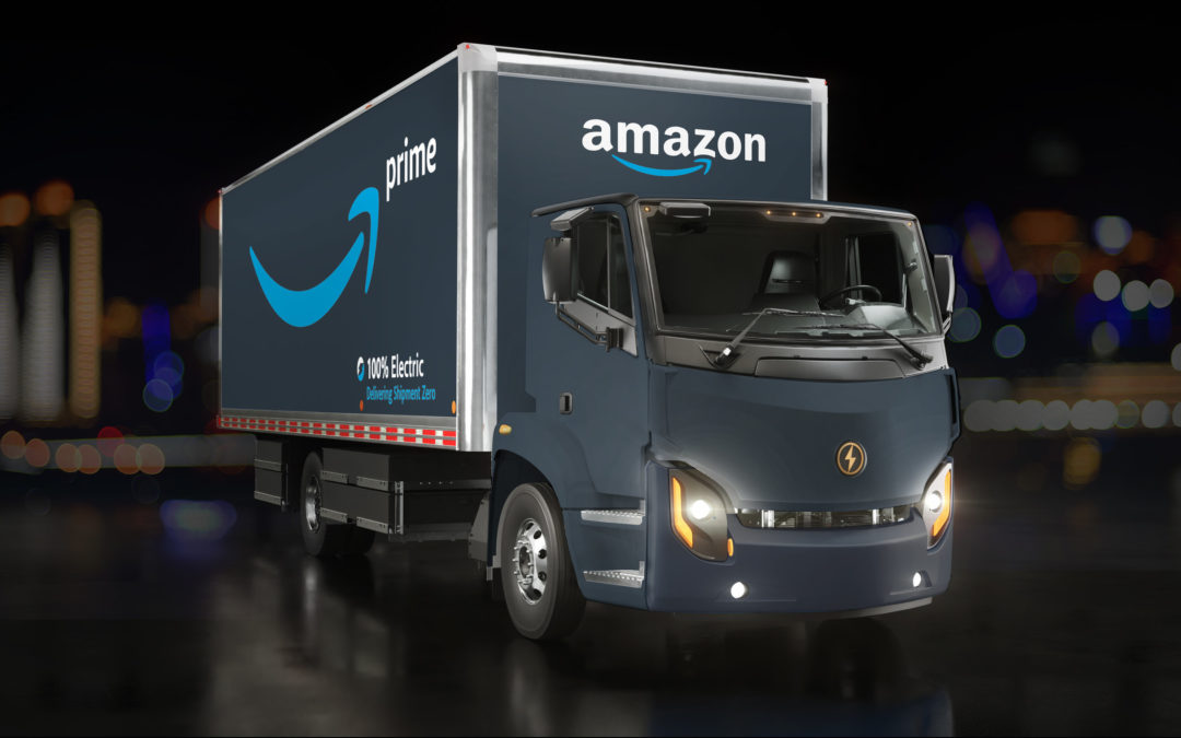 Lion Électrique livrera 10 camions 100% électriques à Amazon