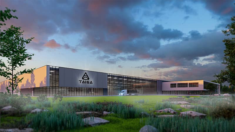 Taiga construira une nouvelle usine de production à grande échelle en 2022 à Shawinigan